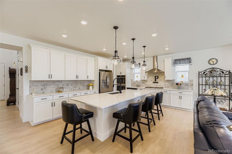 Furnished interior view inside a new home in , Parker (Image 16).