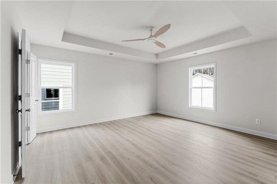 Spacious, unfurnished interior of a new home in Parkside, Tucker (Image 8).