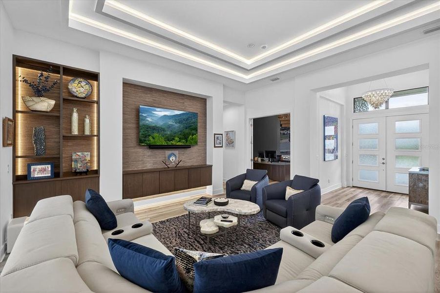 Furnished interior view inside a new home in , Bradenton (Image 73).