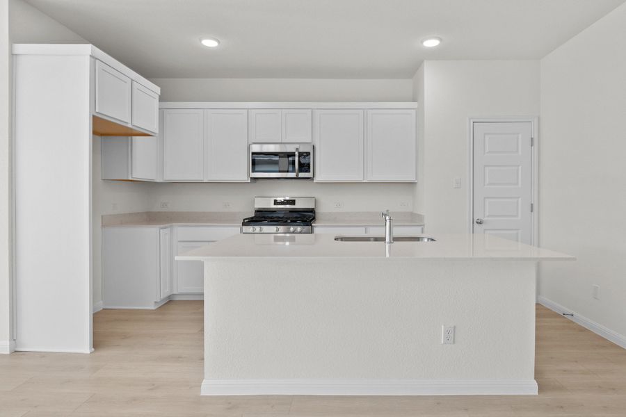 Furnished interior view inside a new home in Trinity Ranch, Elgin (Image 7).