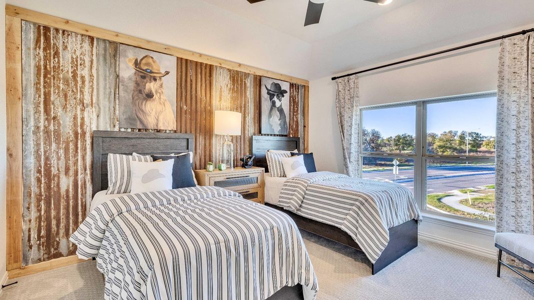 Furnished interior view inside a new home in Preserve at Lakeside Meadows, Pflugerville (Image 15).