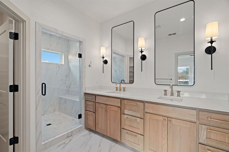 Furnished interior view inside a new home in , Granbury (Image 8).