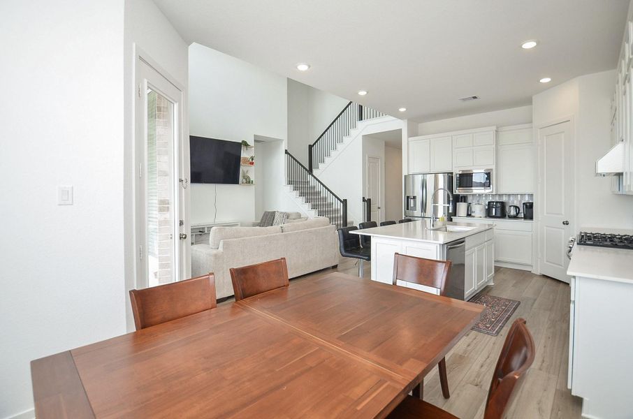 Furnished interior view inside a new home in Anniston, Katy (Image 27).