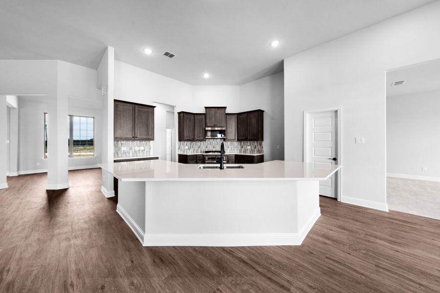 Furnished interior view inside a new home in Berkshire Estates, Mesquite (Image 6).
