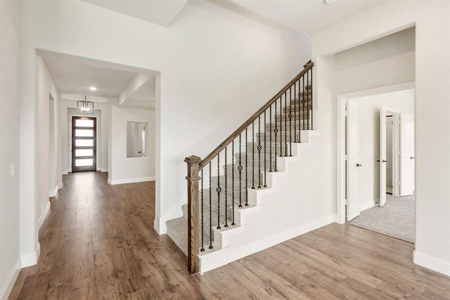 Spacious, unfurnished interior of a new home in Coyote Crossing, Godley (Image 19). Spacious, unfurnished interior of a new home in Coyote Crossing, Godley (Image 19).
