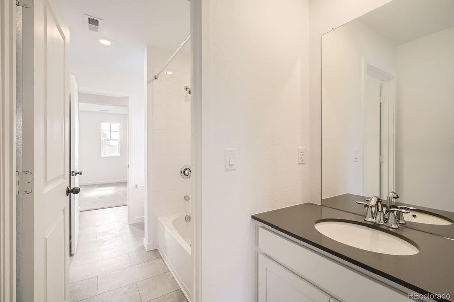Furnished interior view inside a new home in Riano Ridge: The Monarch Collection, Loveland (Image 4).