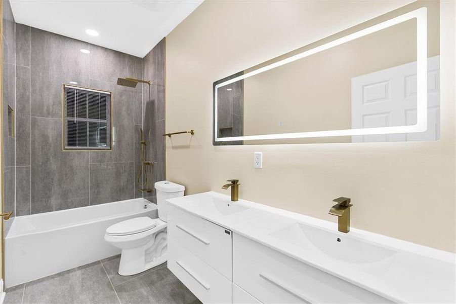 Furnished interior view inside a new home in , Atlanta (Image 11). Furnished interior view inside a new home in , Atlanta (Image 11).