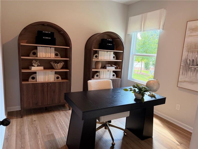 Furnished interior view inside a new home in Greene Farm, Cartersville (Image 14).