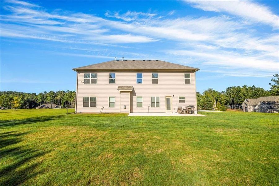 Exterior details and patio area of a home in , Douglasville (Image 2). Exterior details and patio area of a home in , Douglasville (Image 2).