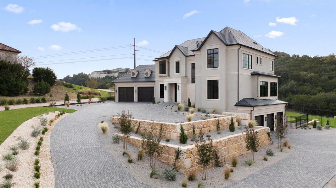 Exterior details and patio area of a home in , Austin (Image 3). Exterior details and patio area of a home in , Austin (Image 3).
