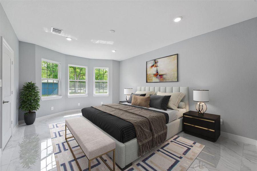 Furnished interior view inside a new home in , Cleveland (Image 11). Furnished interior view inside a new home in , Cleveland (Image 11).