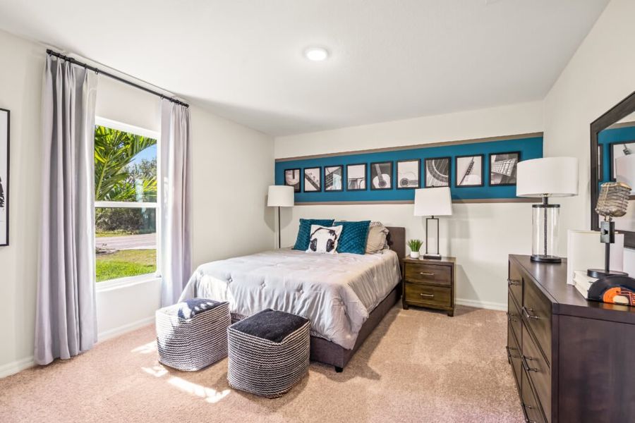 Furnished interior view inside a new home in Lehigh Acres, Lehigh Acres (Image 25).