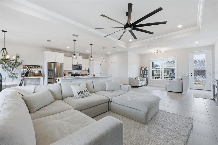 Furnished interior view inside a new home in , Newberry (Image 5).