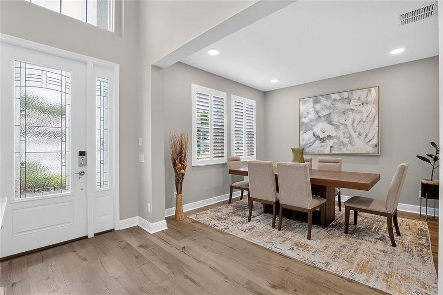 Furnished interior view inside a new home in , Wesley Chapel (Image 8).