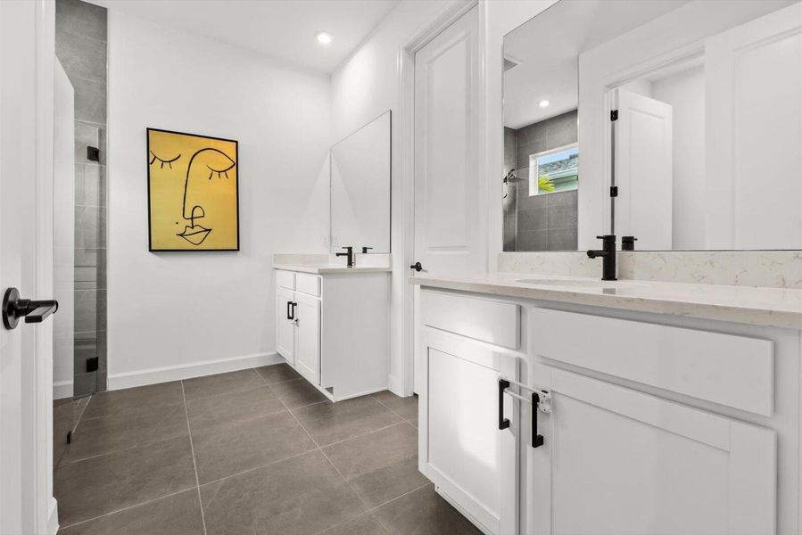 Furnished interior view inside a new home in Tradition - Kenley, Port St. Lucie (Image 13). Furnished interior view inside a new home in Tradition - Kenley, Port St. Lucie (Image 13).