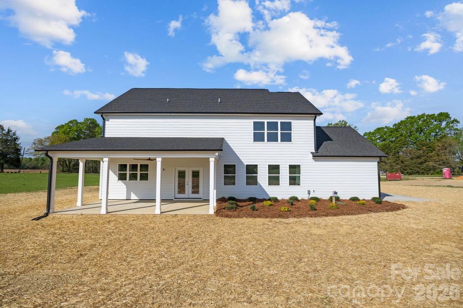 Exterior details and patio area of a home in , Monroe (Image 26).