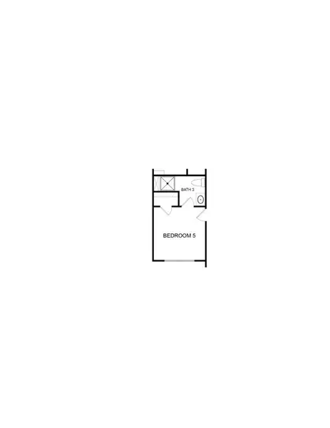 2D floor plan layout for the The Wakefield by Direct Residential Communities in Maddox Road, Morrow, GA (Image 5).