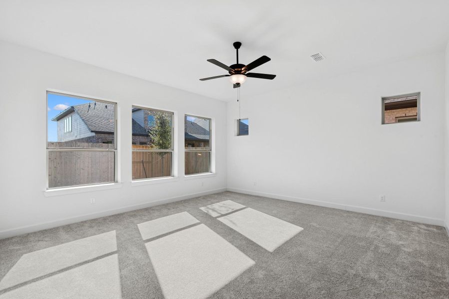 Spacious, unfurnished interior of a new home in Meridiana 55' Homesites, Manvel (Image 26).