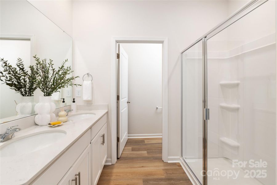 Furnished interior view inside a new home in Nolen Farm, Gastonia (Image 14). Furnished interior view inside a new home in Nolen Farm, Gastonia (Image 14).