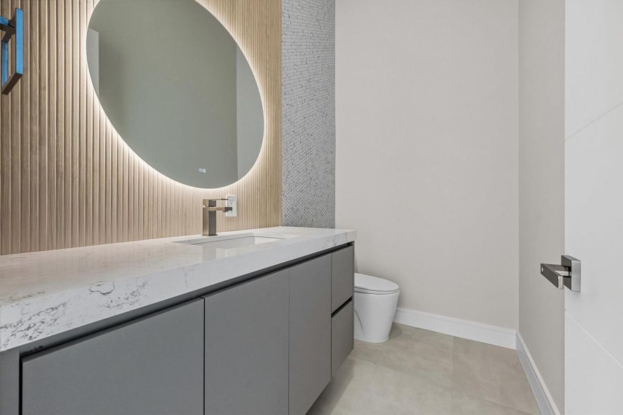 Furnished interior view inside a new home in , Delray Beach (Image 7). Furnished interior view inside a new home in , Delray Beach (Image 7).