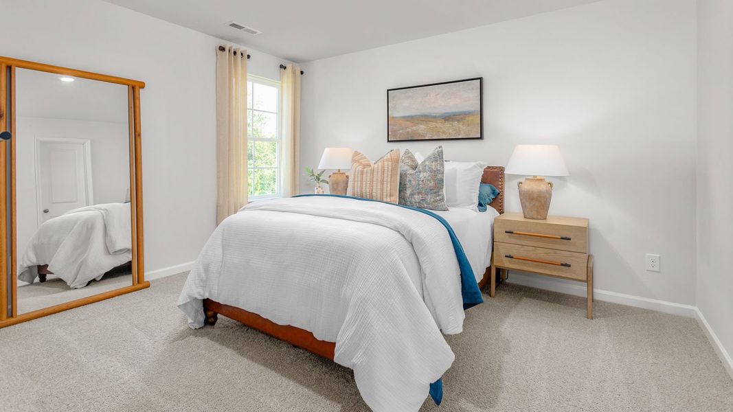 Furnished interior view inside a new home in Cambridge Park, Mebane (Image 28).