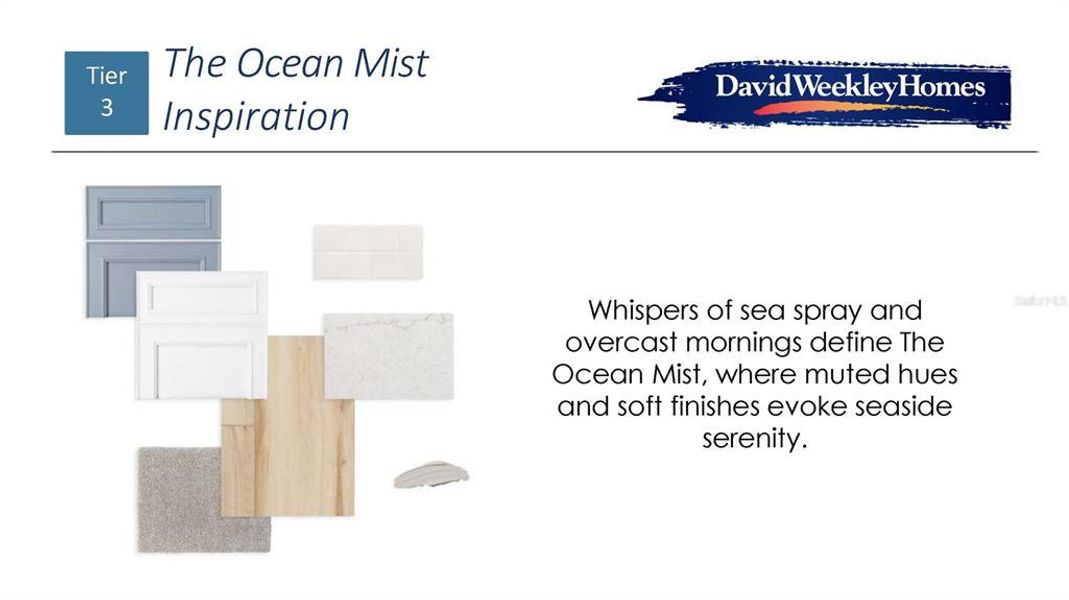 Sample of building materials used in homes in Palmeras at Crossprairie – The Magnolia Collection, St. Cloud (Image 3).