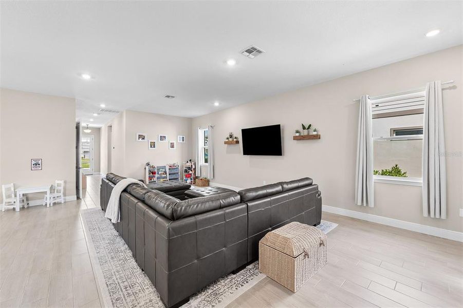 Furnished interior view inside a new home in Laureate Park, Orlando (Image 19).