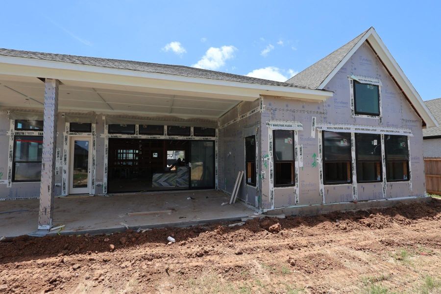 In-progress construction of a new home in Harvest Green - Parkview Collection, Richmond, TX (Image 7).