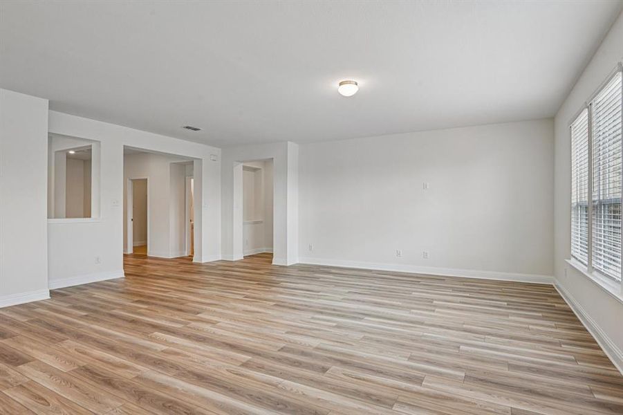 Spacious, unfurnished interior of a new home in The Preserve Estates, Justin (Image 17).