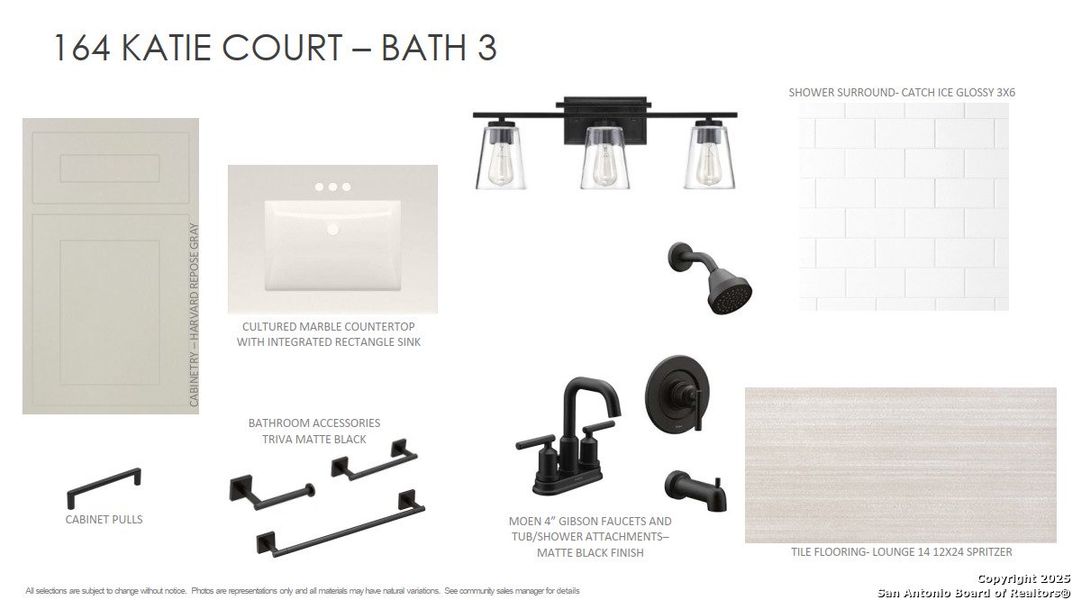 Sample of building materials used in homes in Megan's Landing 70's, Castroville (Image 11).