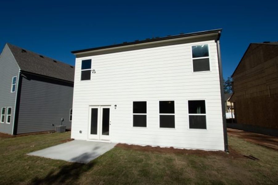 Representative exterior details of a home built from the Greenbrier by Piedmont Residential in Meadowyn, Cartersville (Image 18). Representative exterior details of a home built from the Greenbrier by Piedmont Residential in Meadowyn, Cartersville (Image 18).