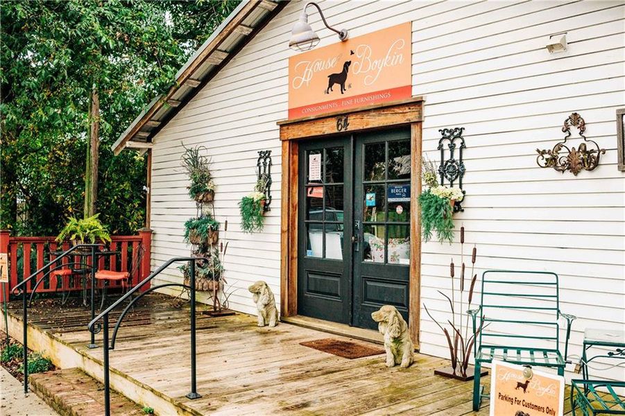 Front exterior of a new home in Rosewood Lake Estates, Hoschton, GA, highlighting curb appeal (Image 73).