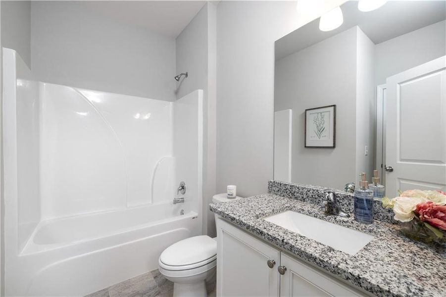 Furnished interior view inside a new home in Etowah Landing, Ball Ground (Image 7).