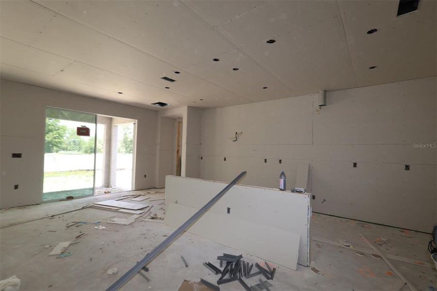 In-progress construction of a new home in Willow Run, Apopka, FL (Image 5).