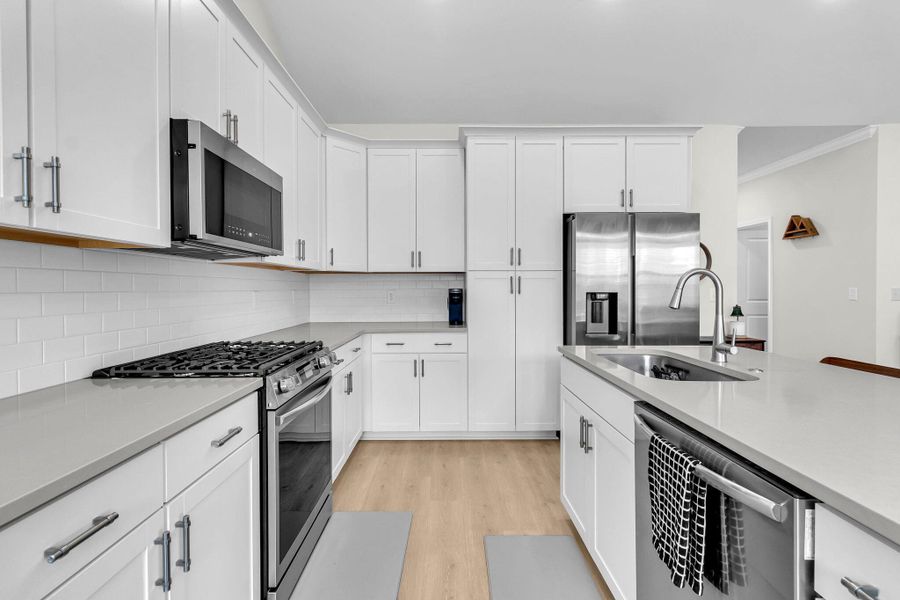 Furnished interior view inside a new home in High Point at Foxbank, Moncks Corner (Image 11).