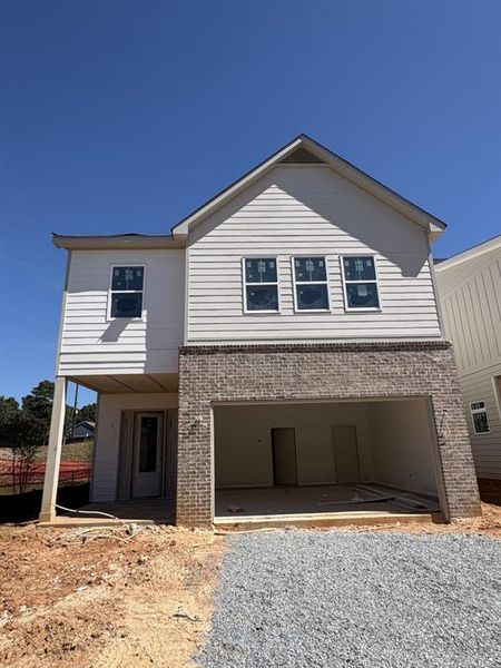 In-progress construction of a new home in The Preserve at Killian Hill, Lilburn, GA (Image 22).