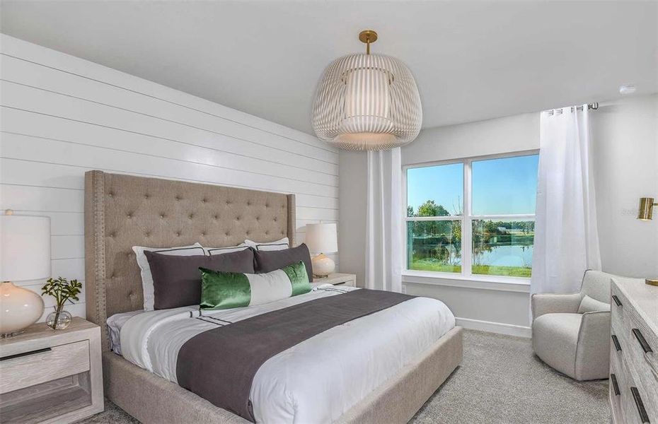 Furnished interior view inside a new home in Oakfield Lakes, Parrish (Image 7).