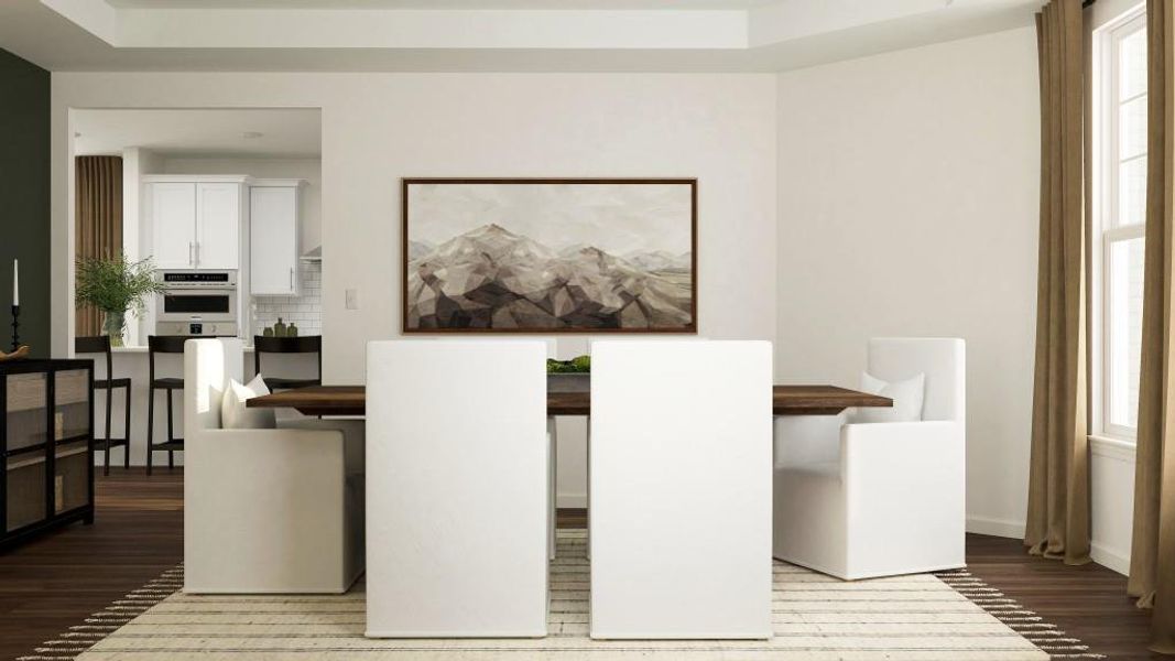 Furnished interior view inside a new home in Deer Valley, Canton (Image 15).