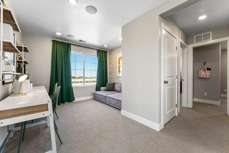 Furnished interior view inside a new home in Macanta, Castle Rock (Image 24).