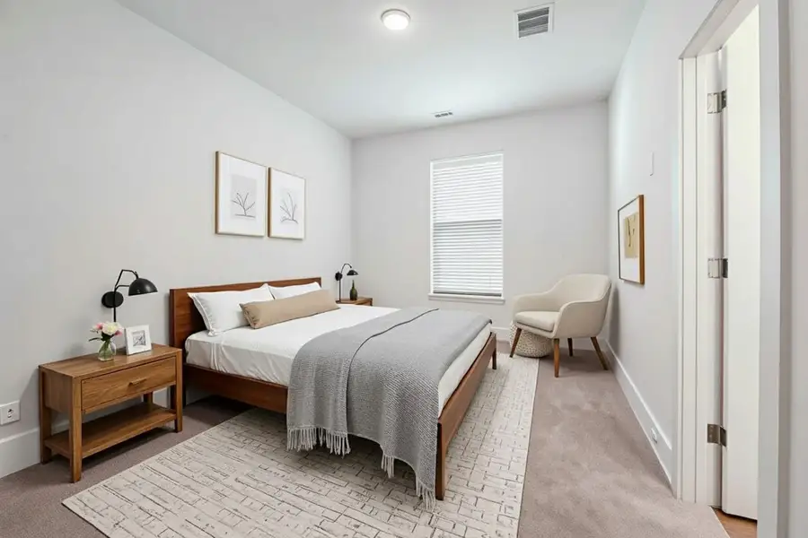 Furnished interior view inside a new home in , Houston (Image 6).