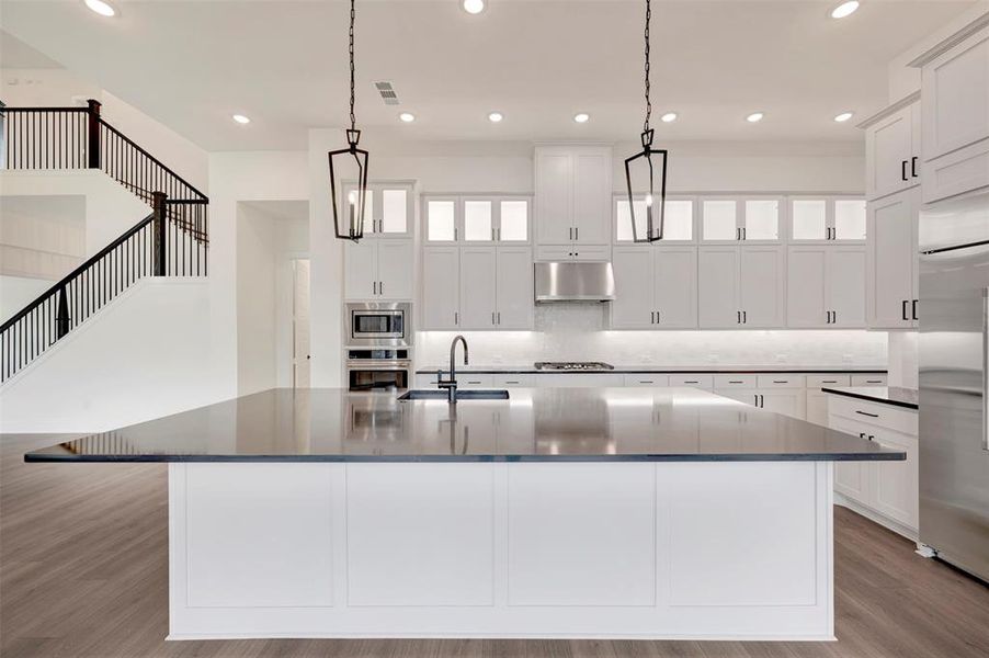 Furnished interior view inside a new home in Northshore at Lakewood Village - Estate Series, Lakewood Village (Image 6).