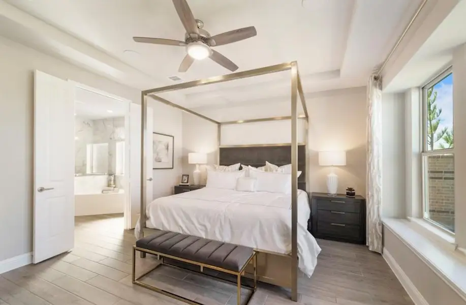 Furnished interior view inside a new home in , Richmond (Image 6). Furnished interior view inside a new home in , Richmond (Image 6).