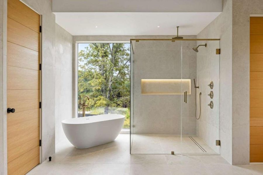 Furnished interior view inside a new home in , Mineral Bluff (Image 6).