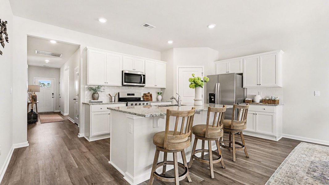 Furnished interior view inside a new home in Eden Springs, Longs (Image 7).
