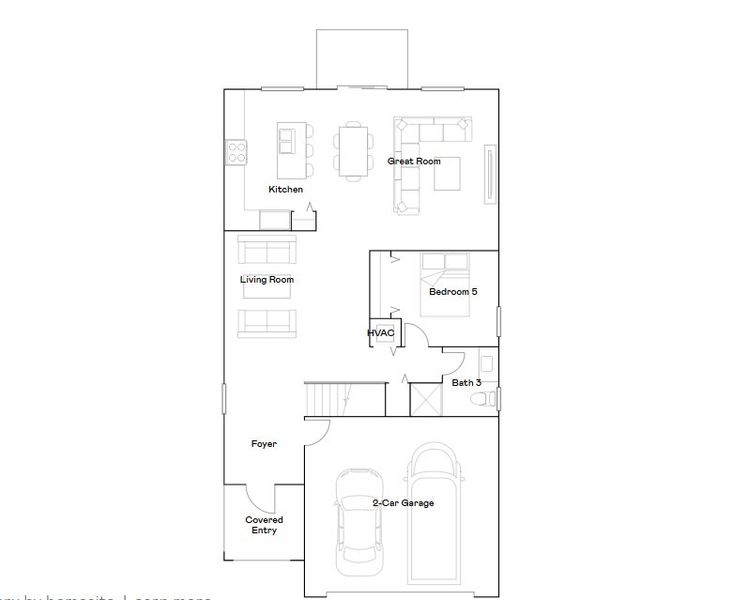 2D floor plan layout for the Zamora by Lennar in Altamira: Granada Collection, Homestead, FL (Image 23).