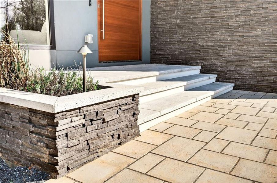 Exterior details and patio area of a home in , Atlanta (Image 3).