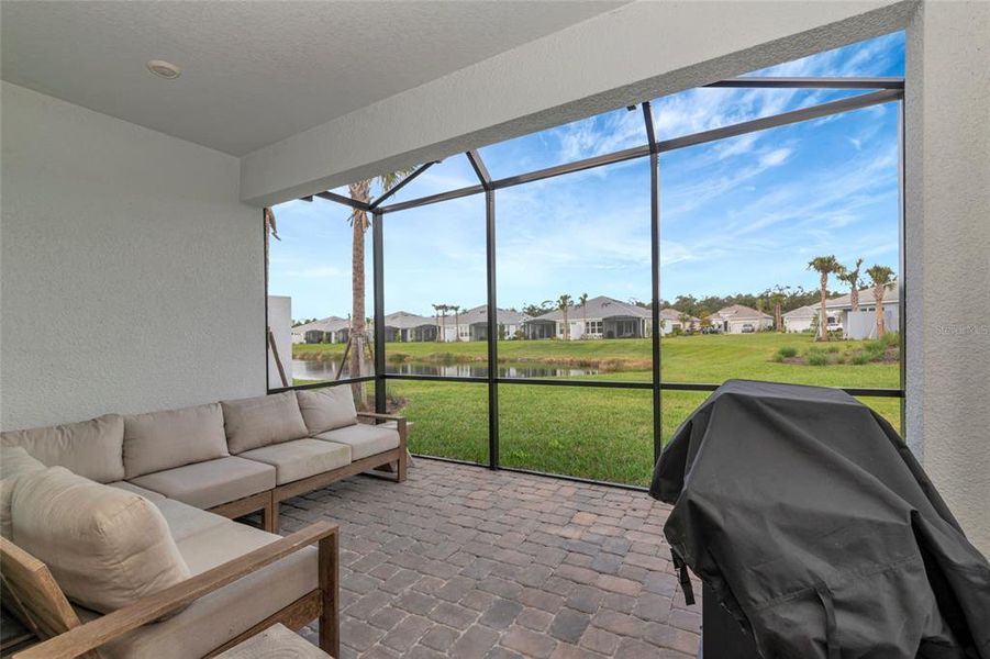 Exterior details and patio area of a home in , Sarasota (Image 29).