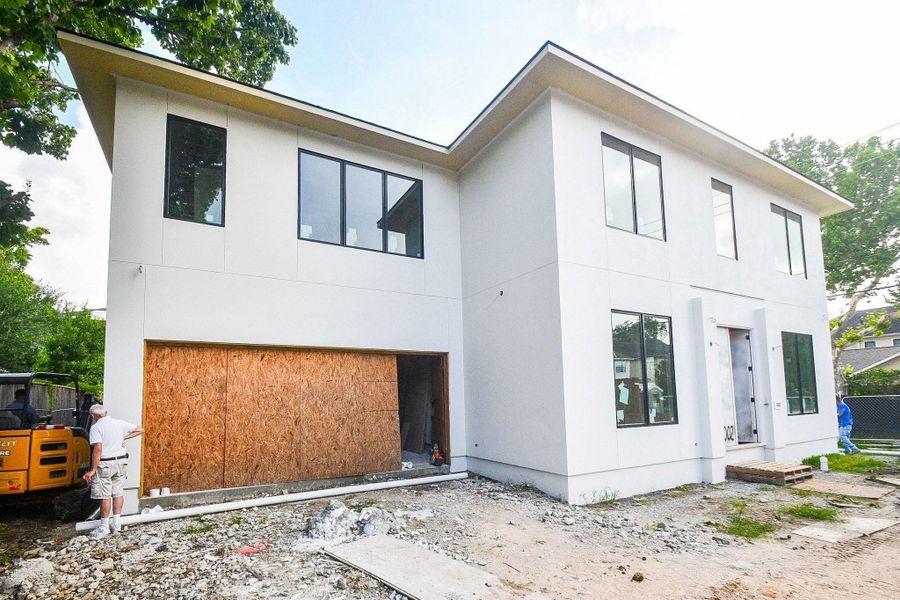 In-progress construction of a new home in , Houston, TX (Image 10).