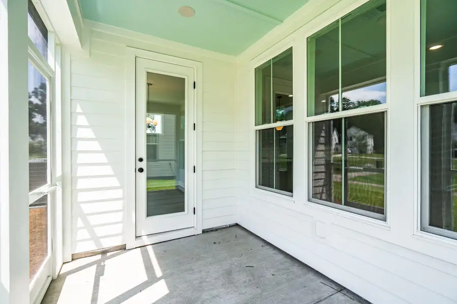 Exterior details and patio area of a home in , Charleston (Image 4). Exterior details and patio area of a home in , Charleston (Image 4).