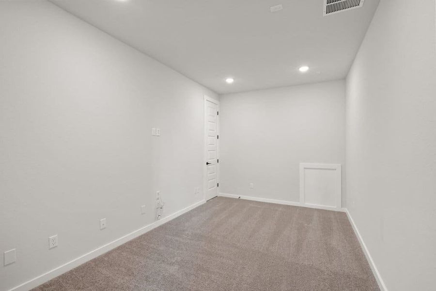 Spacious, unfurnished interior of a new home in Lariat, Liberty Hill (Image 31). Spacious, unfurnished interior of a new home in Lariat, Liberty Hill (Image 31).